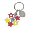 Star Charms Key Ring