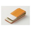 Orange Leather Effect Money Clip