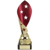 7 Inch Red & Gold Star Twist Festival Award