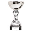 5 Inch Silver Tall Stem Nordic Trophy Cup