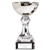 6 Inch Silver Tall Stem Nordic Trophy Cup