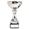7 Inch Silver Tall Stem Nordic Trophy Cup