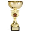 7 Inch Gold Cup & Centre Holder Stem Crusader Trophy cup