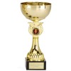 8 Inch Gold Cup & Centre Holder Stem Crusader Trophy cup