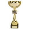 10 Inch Gold Centre Holder Gold Shield Trophy Cup