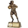 6 Inch High Detail Female Player Rugby Pinnacle Statue