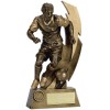 6 Inch Striker Football Flash Statue
