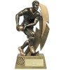 6 Inch Pass Rugby Flash Statue