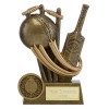 5 Inch Bat Ball & wicket Cricket Epic Award