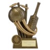 6 Inch Bat Ball & wicket Cricket Epic Award