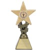 4 Inch Golden Glitter Star Award