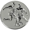 60mm Silver Supreme Football Medal