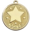 45mm Gold Star Galaxy Medal