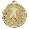 45mm Gold Soccer Football Galaxy Medal