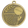 45mm Bronze Ball & Net Netball Galaxy Medal