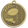 45mm Bronze Goal Kick Rugby Galaxy Medal