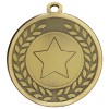 45mm Bronze Wreath Star Galaxy Medal