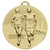 50mm Gold Cross Country Running Target Medal