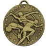 50mm Bronze Javelin Track & Field Target Medal