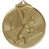 52mm Gold Horizon Rugby Medal