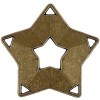 60mm Bronze Simple Mini Star Medal