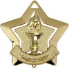 60mm Gold Mini Star Victory Medal