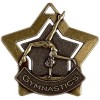 60mm Bronze Mini Star Gymnastics Medal