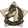 60mm Bronze Mini Star Equestrian Medal