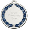 50mm Classic Wreath Silver Medal