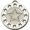 40mm Constellation Silver Coloured Medal