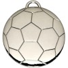 40mm Silver Football Medal