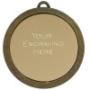 60mm Bronze Engraving Centre Prestige Medal