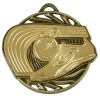 50mm Gold Trainer & Track Athletics Vortex Medal