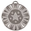 50mm Silver Star Target Medal