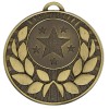 50mm Bronze Star with Gold Wreath Target Medal