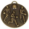50mm Bronze Team Basketball Target Medal