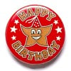 1 Inch Happy Birthday Pin Badge