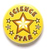 1 Inch Science Star Pin Badge