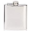 6oz Plain Rectangular Vision Hip Flask