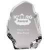 5 Inch Plain Crystal Iceberg Award