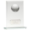6 Inch Glass Golf Ball Award