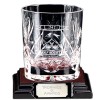 4 Inch Large Knighton Crystal Whiskey Glass