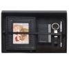 12 x 8 Inch Black Frame Card Case Pen & Keyring Scribe Gift Set