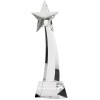 10 Inch Optical Crystal Recognition Star Award