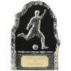 10 Inch Iceberg Kick Football Echo Crystal Award