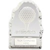 4 Inch Ball Tee & Green Iceberg Golf Echo Glass Award