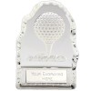 4 Inch Ball Tee & Green Iceberg Golf Echo Glass Award