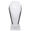 9 Inch Pristine Achievement Diamond Optical Crystal Award