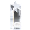 7 Inch Star Block Focus Crystal Award