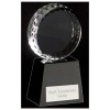 4 Inch Ball Cross Section Golf Atlas Crystal Award